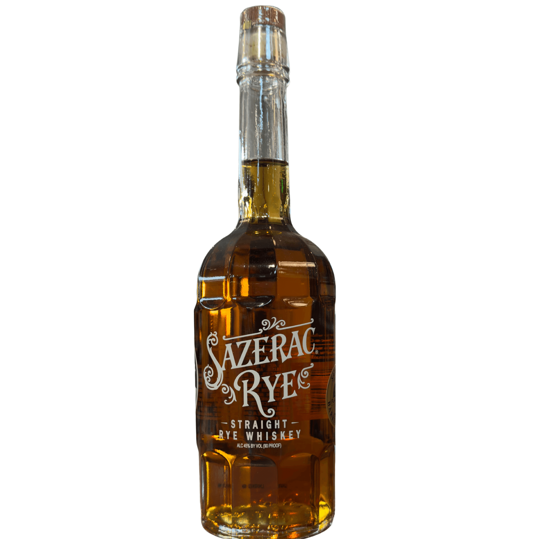 Sazerac Rye Flagstaff Liquor Single Barrel 750ml from Buffalo Trace Distillery, exclusive Kentucky rye whiskey bottle.