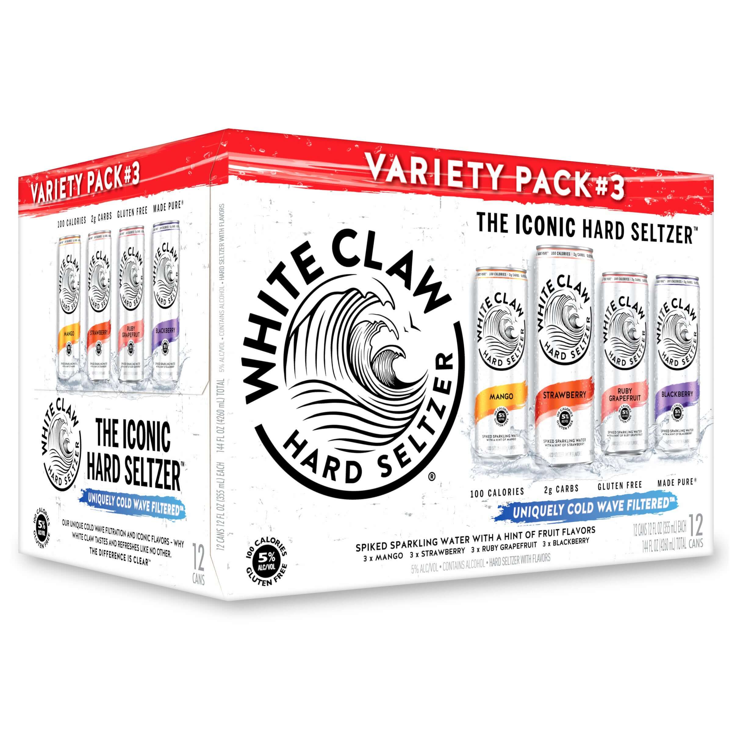 White Claw Variety Pack
