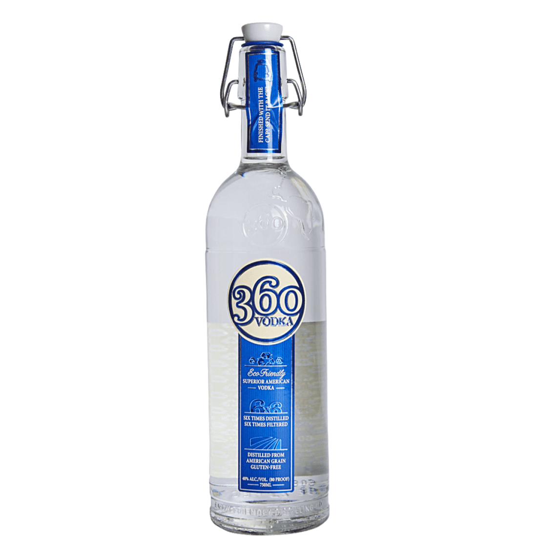 360 Vodka 750ml