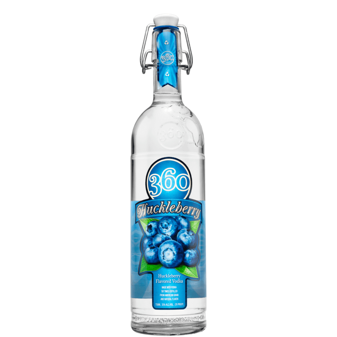 360 Vodka Huckleberry 750ml