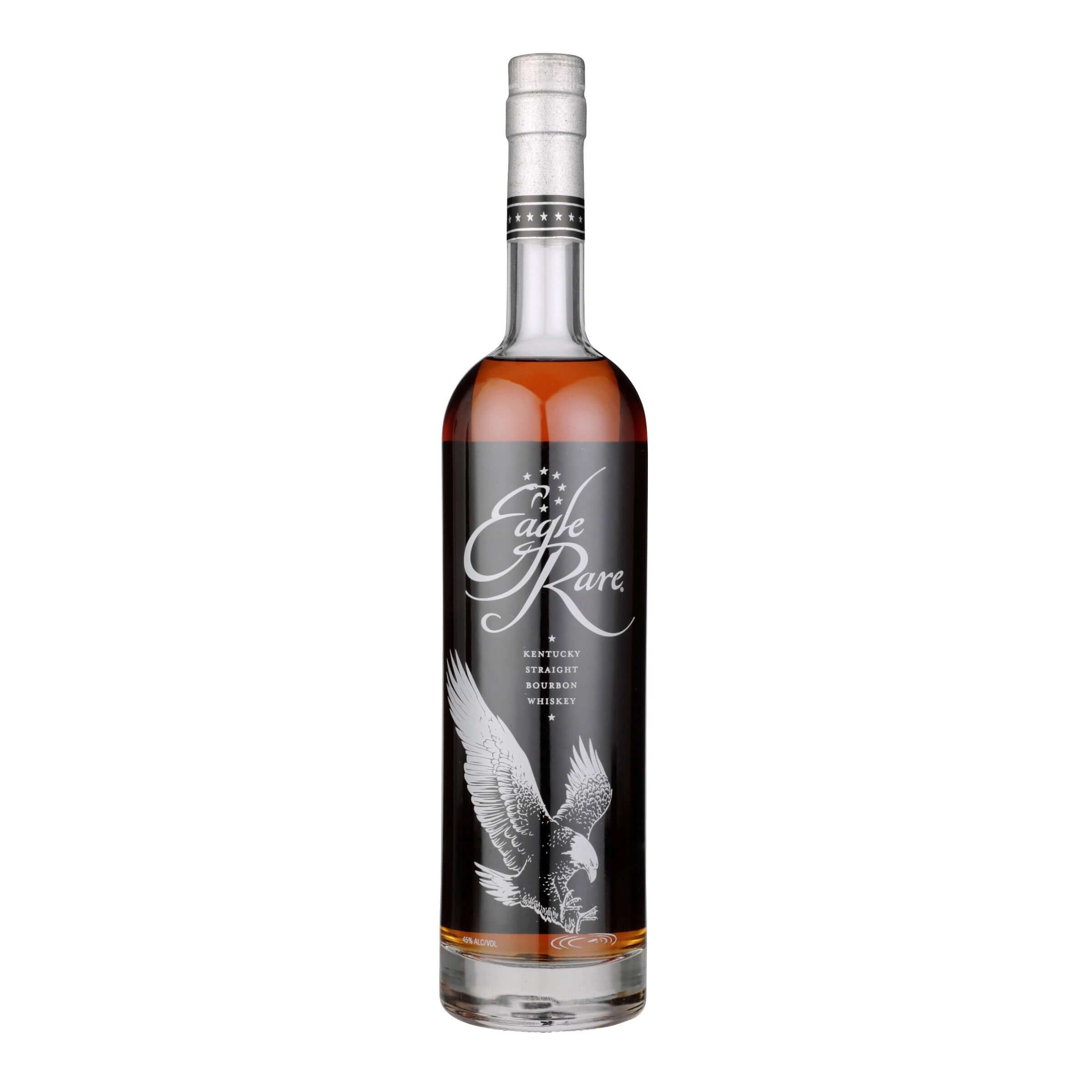 Eagle Rare 10-Year-Old Kentucky Straight Bourbon Whiskey 750ml bottle from Buffalo Trace Distillery.