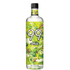 99 Apples Schnapps 750ml bottle with vibrant label design, smooth apple flavor, and 49.5% ABV, perfect for cocktails.