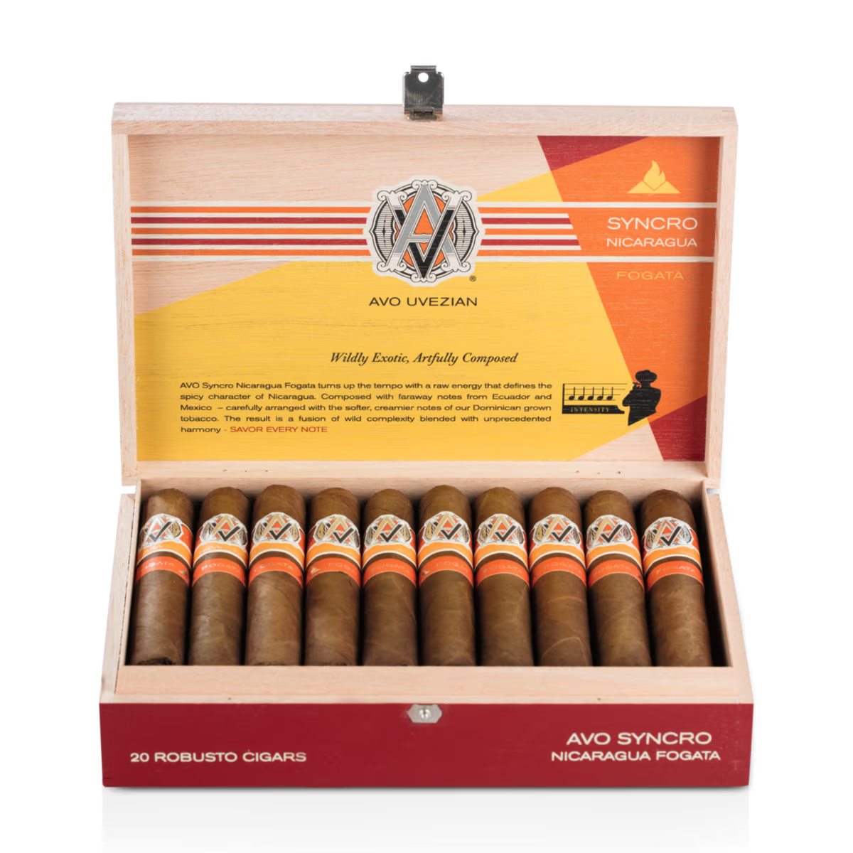 AVO Syncro Nicaragua Fogata Robusto 20ct Box