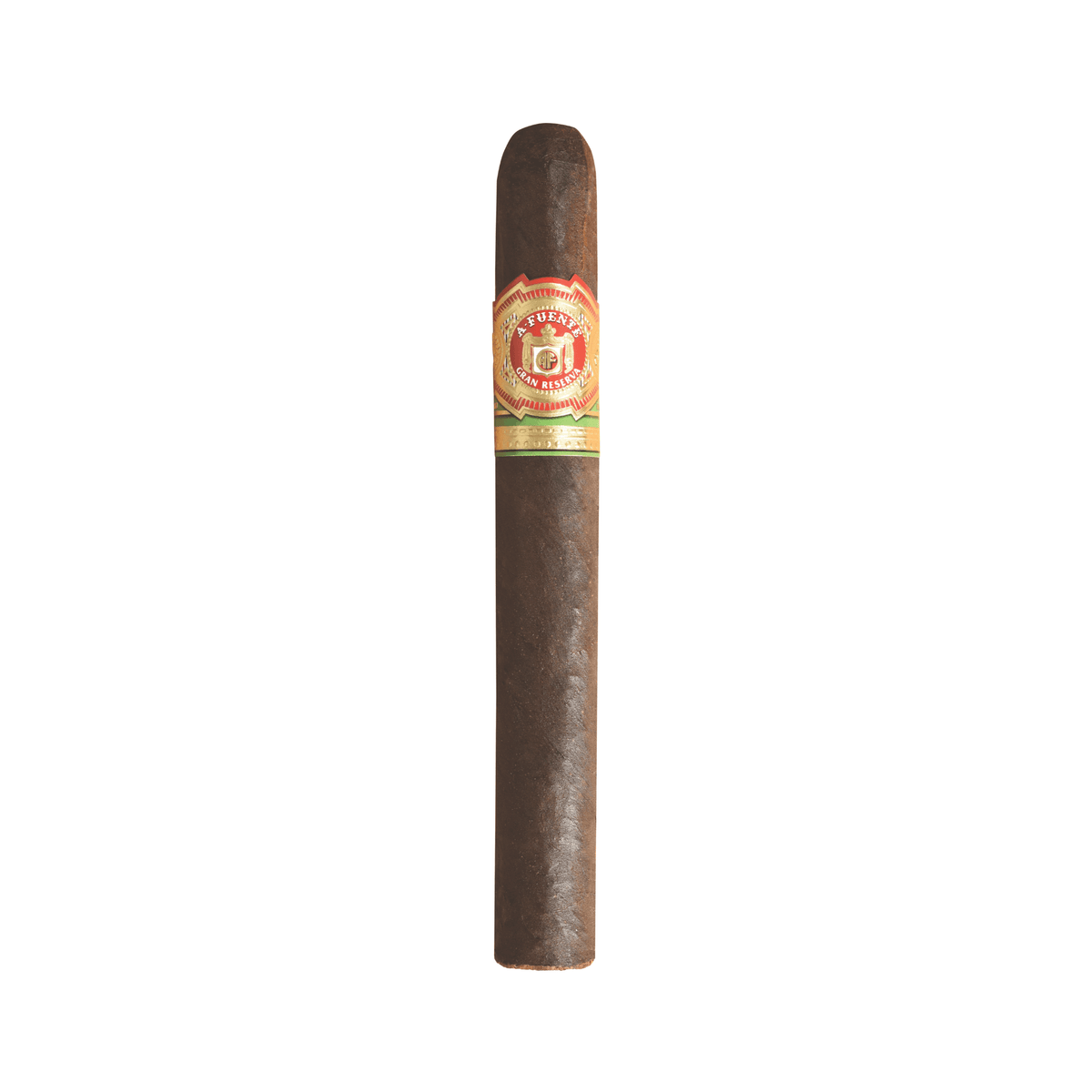 Arturo Fuente Flor Fina 8-5-8 Maduro cigar with Connecticut Broadleaf wrapper, Dominican filler, and binder, offering rich flavors.