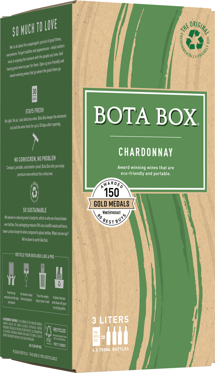 Bota Box Chardonnay 3L