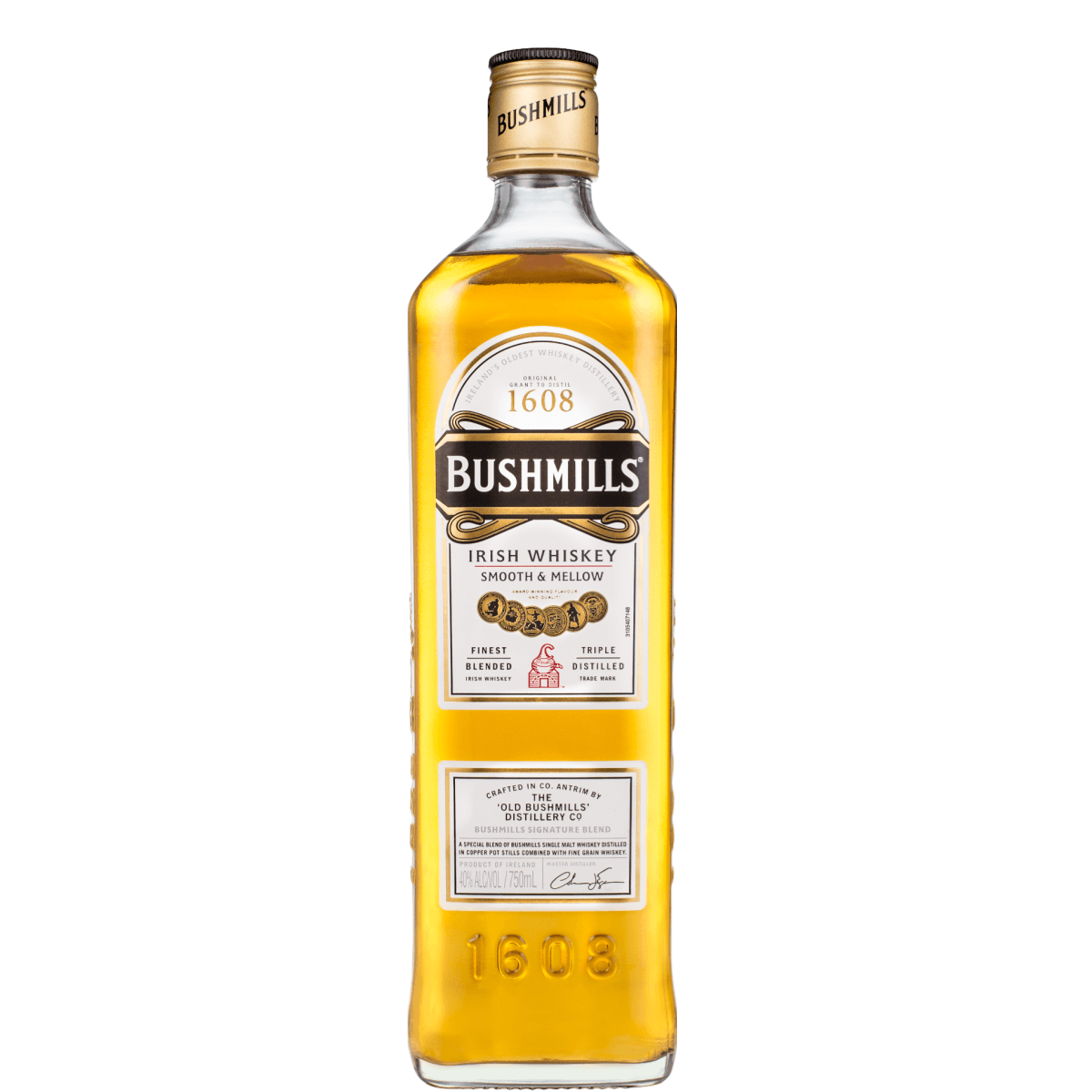 Bushmills Irish Whiskey 750ml