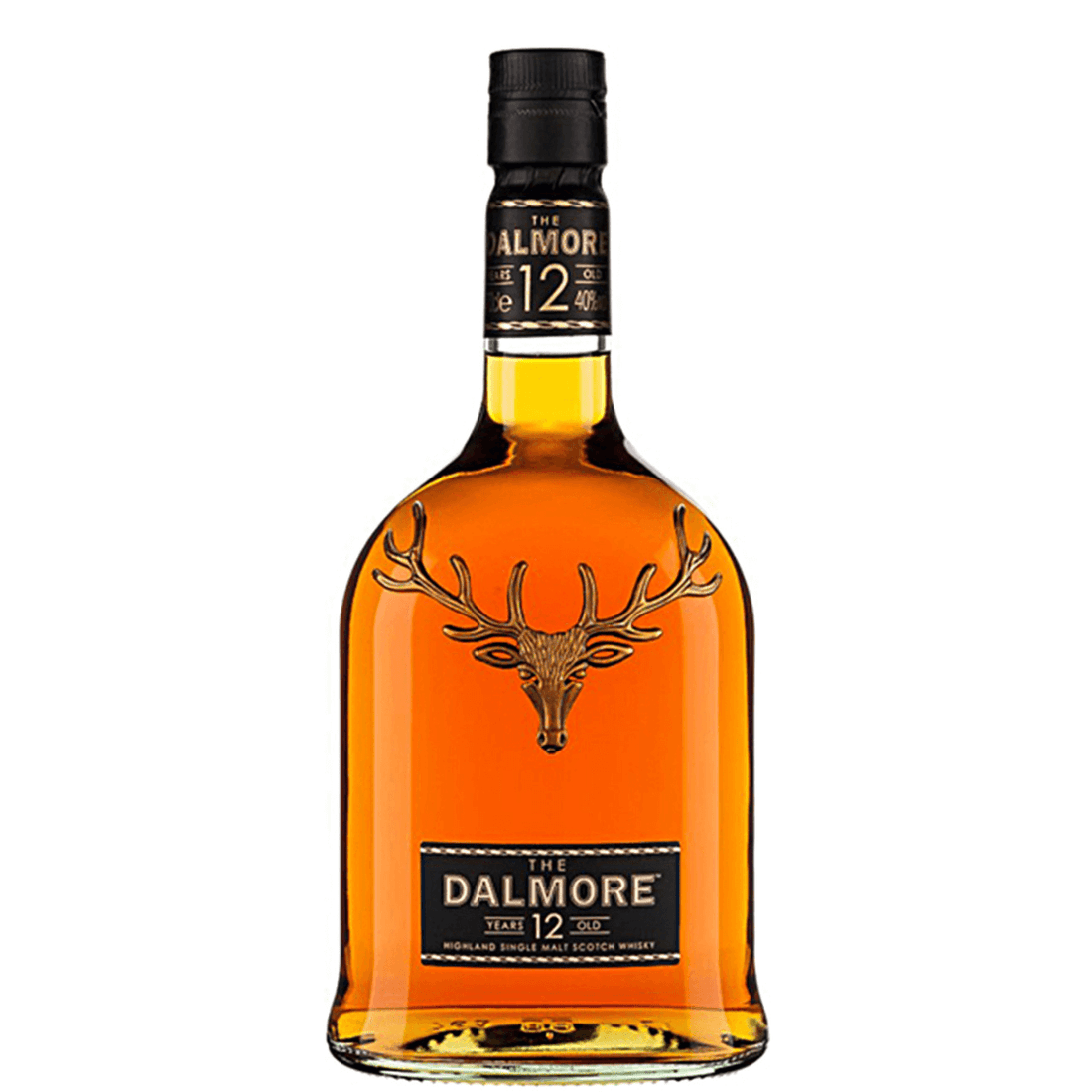 Dalmore 12-Year-Old Highland Single Malt Scotch Whisky 750ml bottle