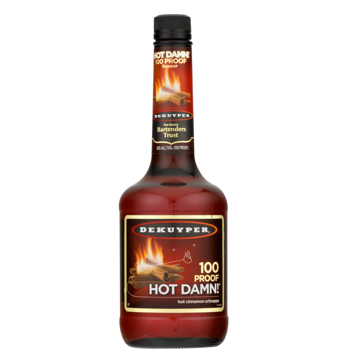 Dekuyper Hot Damn 100 Proof 750ml