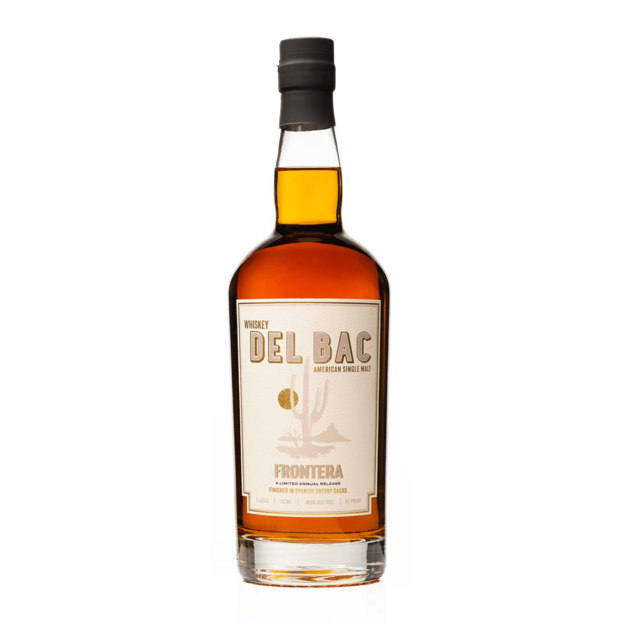 Del Bac Frontera American Single Malt Whiskey 750ml
