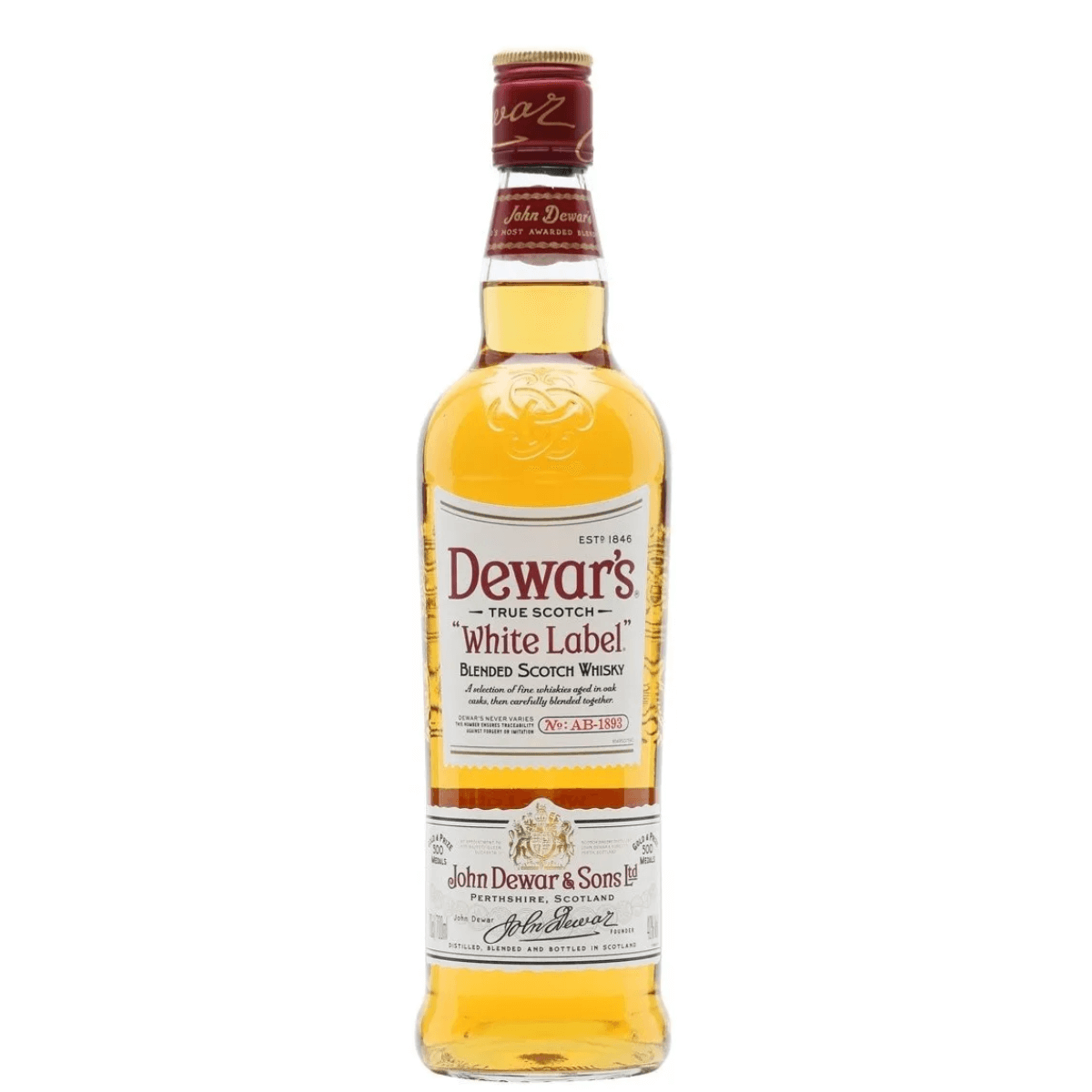 Dewars White Label Scotch