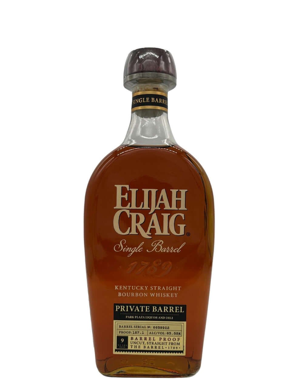 Elijah Craig Private Barrel 9YR Barrel Proof (127.1PF) 750mL