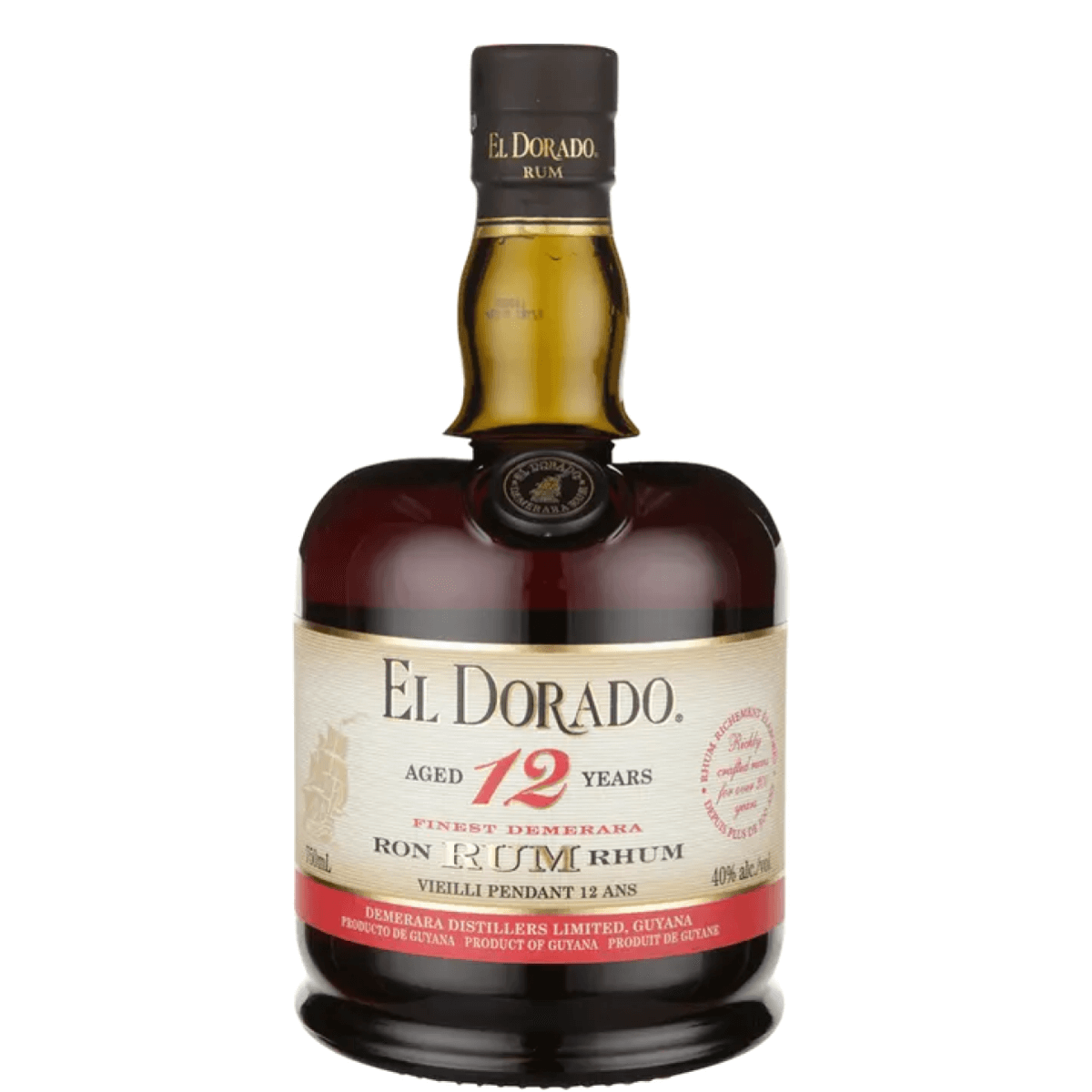 El Dorado 12 Year Rum 750ml
