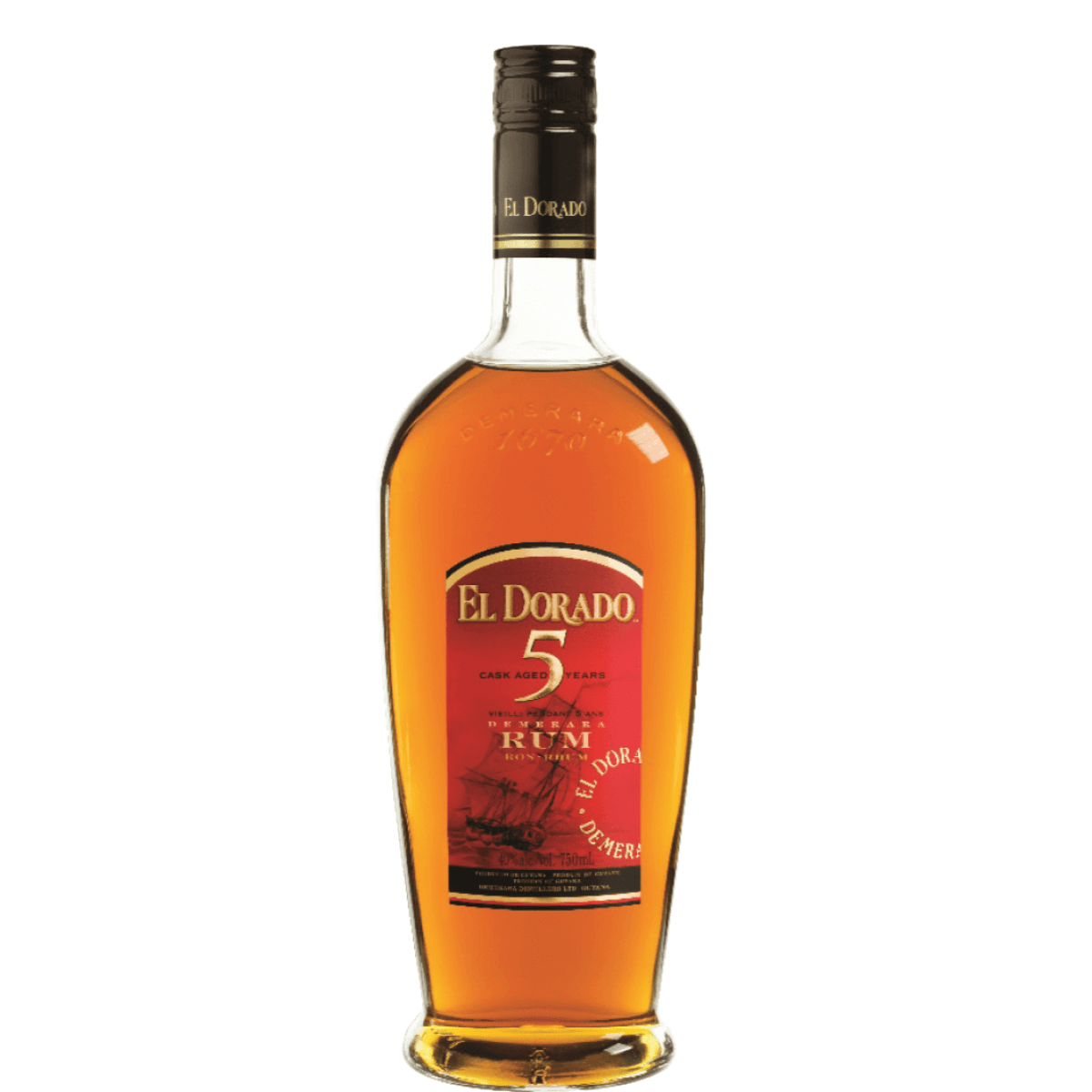 El Dorado Rum 5 Year 750ml