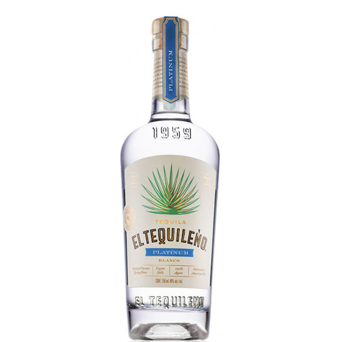 El Tequileno Platinum Blanco 750ml