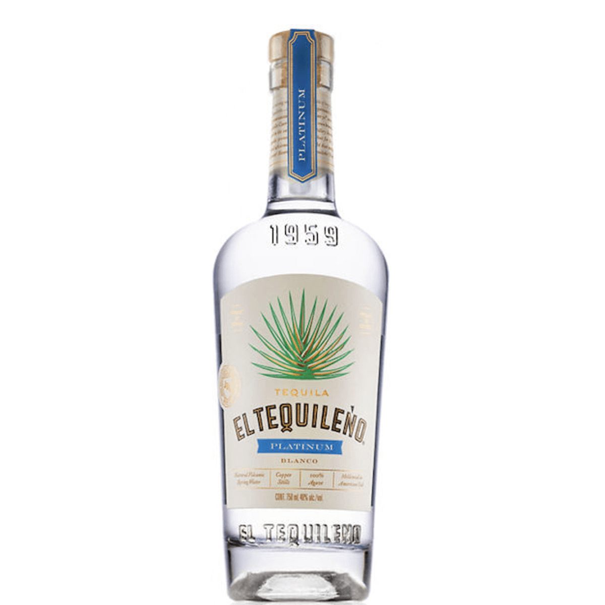El Tequileno Platinum Blanco 750ml