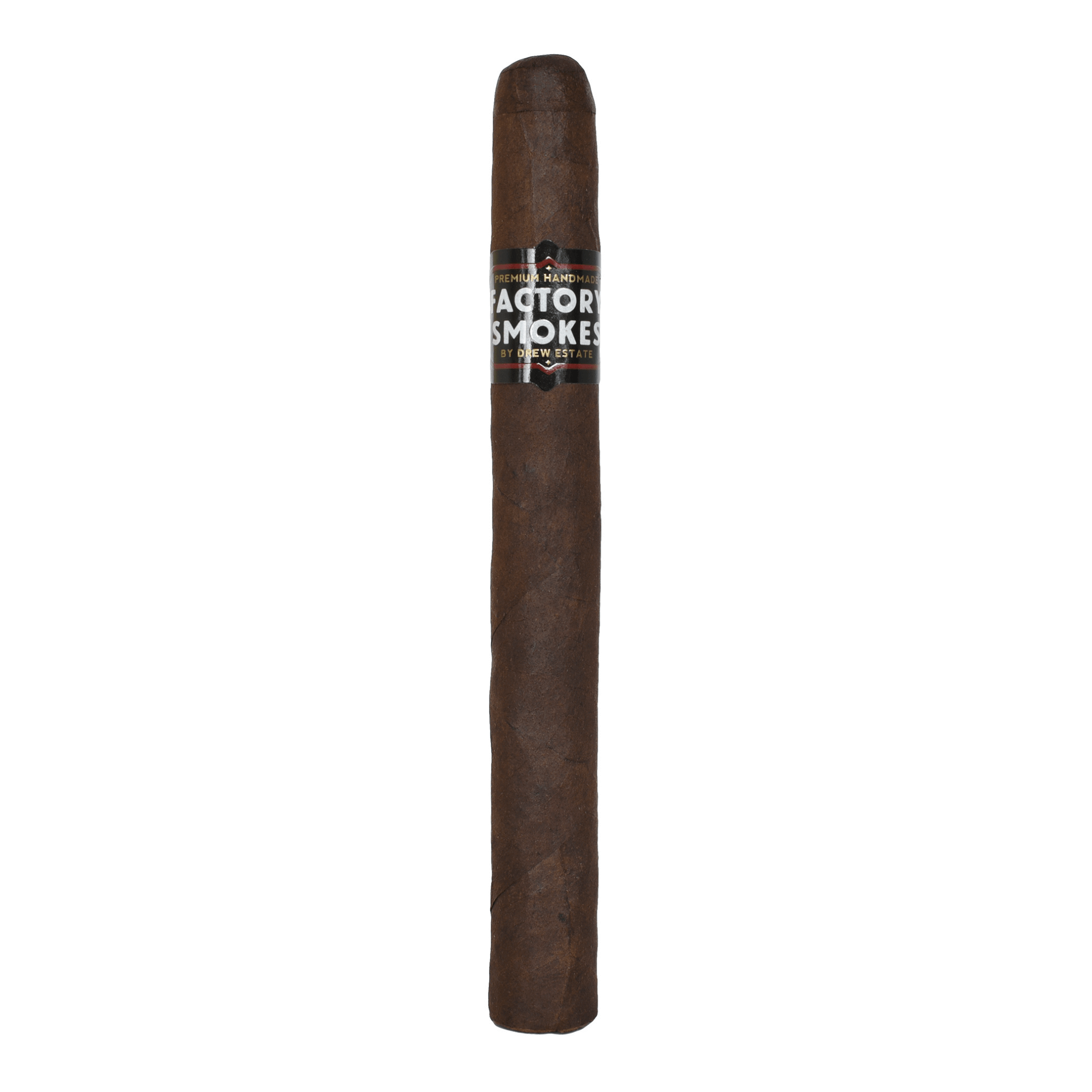 Factory Smokes Maduro Churchill cigar, Nicaraguan origin with maduro wrapper, medium strength, bold flavors - 25ct bundle.