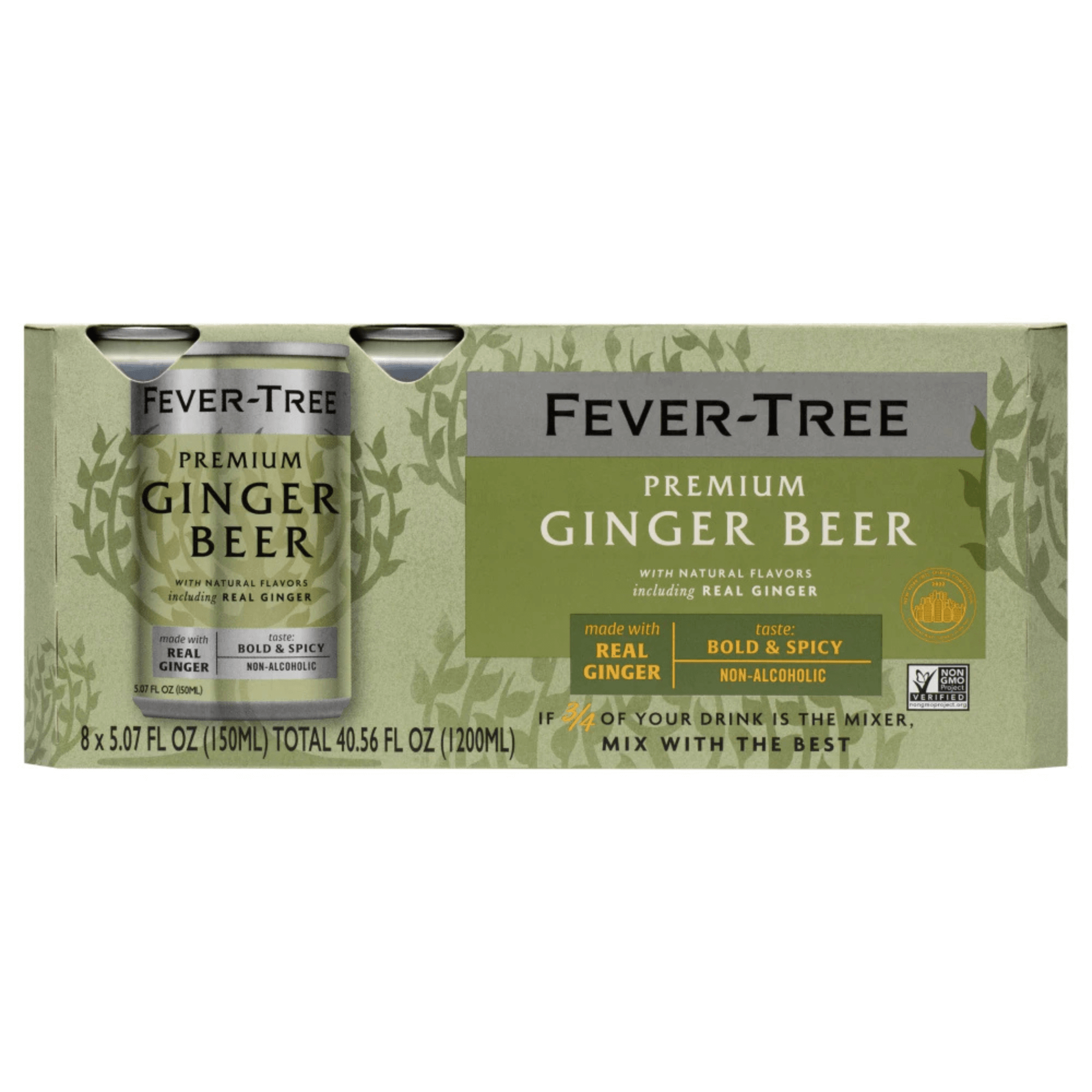 Fever Tree Ginger Beer 8 Pack | 5.07oz