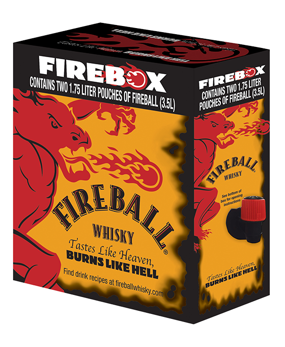 Fireball Box 3.5L (2 1.75L Pouches)