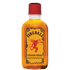 Fireball Cinnamon Whisky 100ml bottle featuring fiery dragon logo and red cap, known for its bold cinnamon flavor.