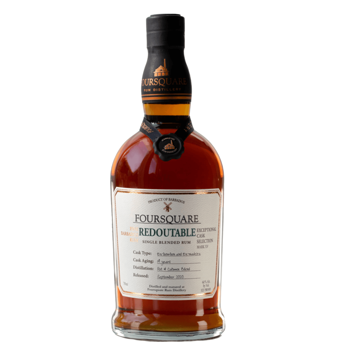 Foursquare Redoutable 14YR Single Blended Rum 750ml