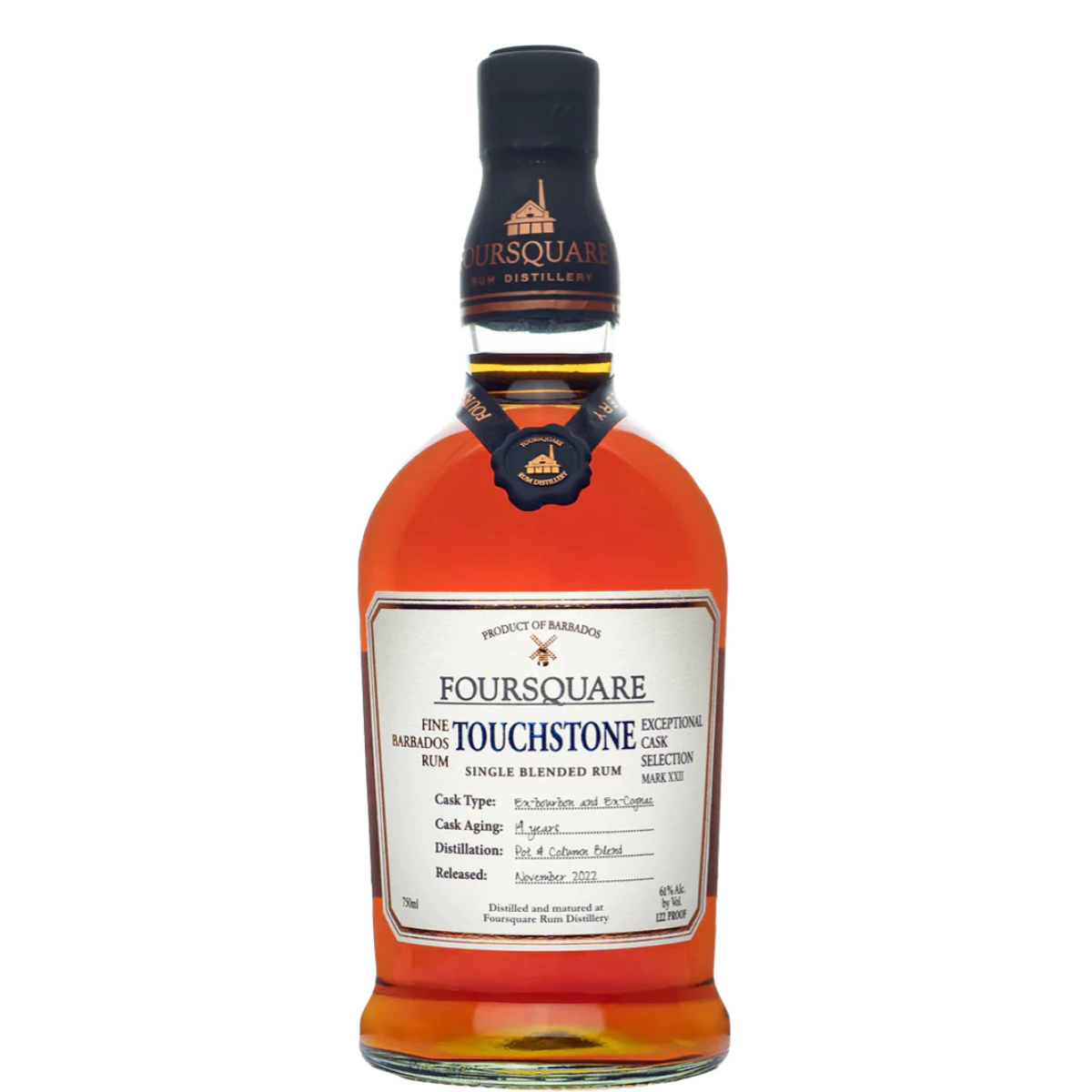 Foursquare Touchstone 14YR Rum 750ml