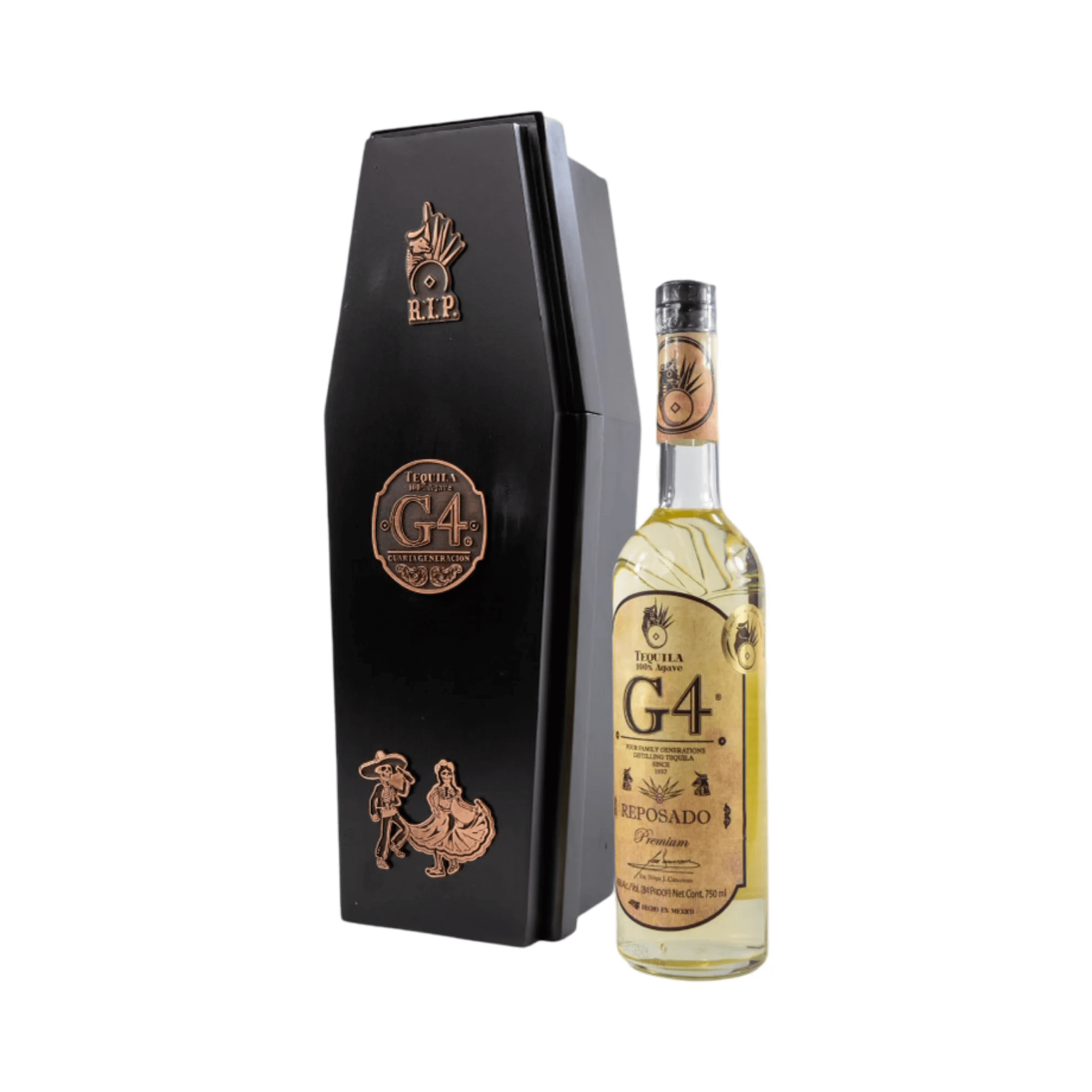 G4 Tequila Madera Reposado Dia De Muertos 750mL