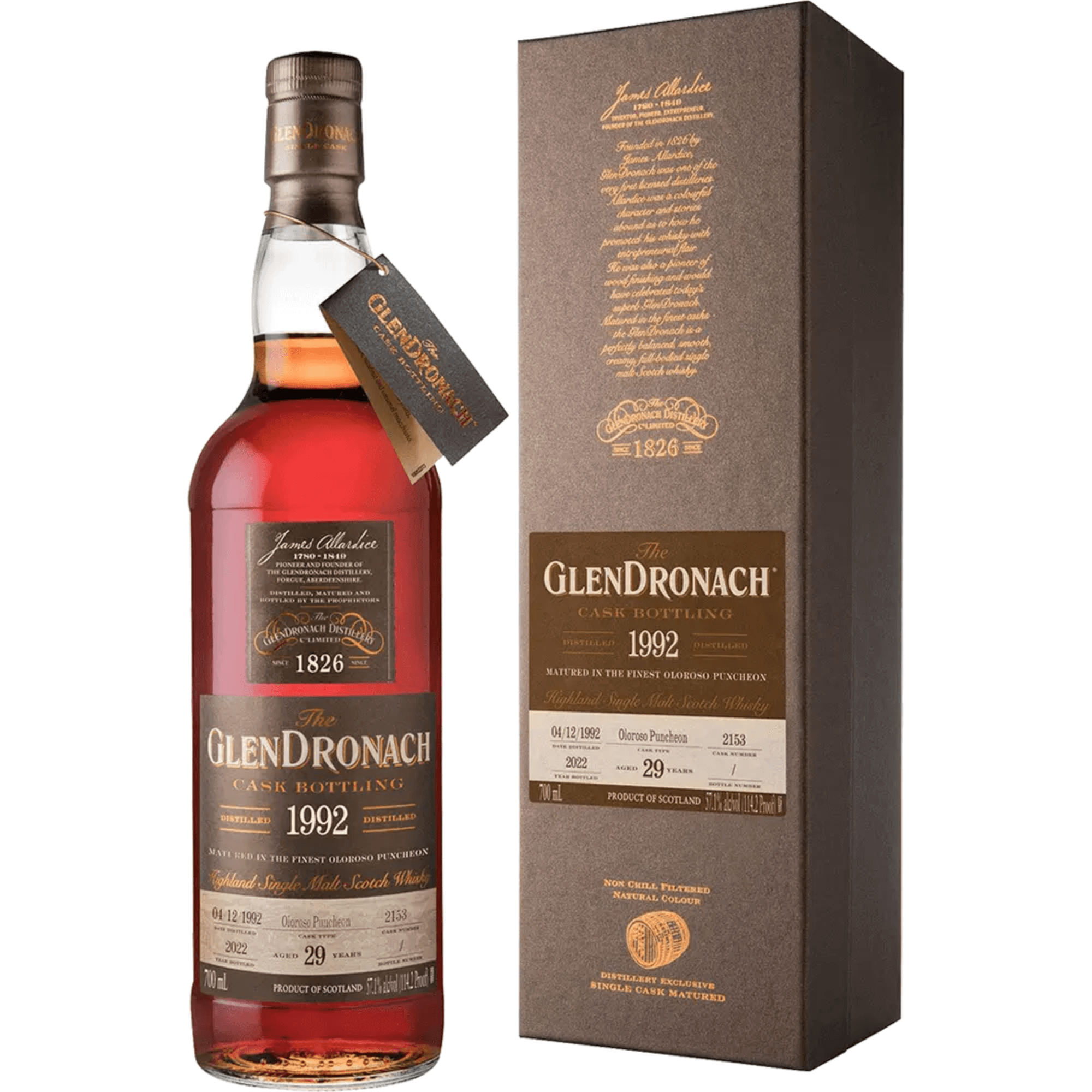Glendronach Scotch 29yr