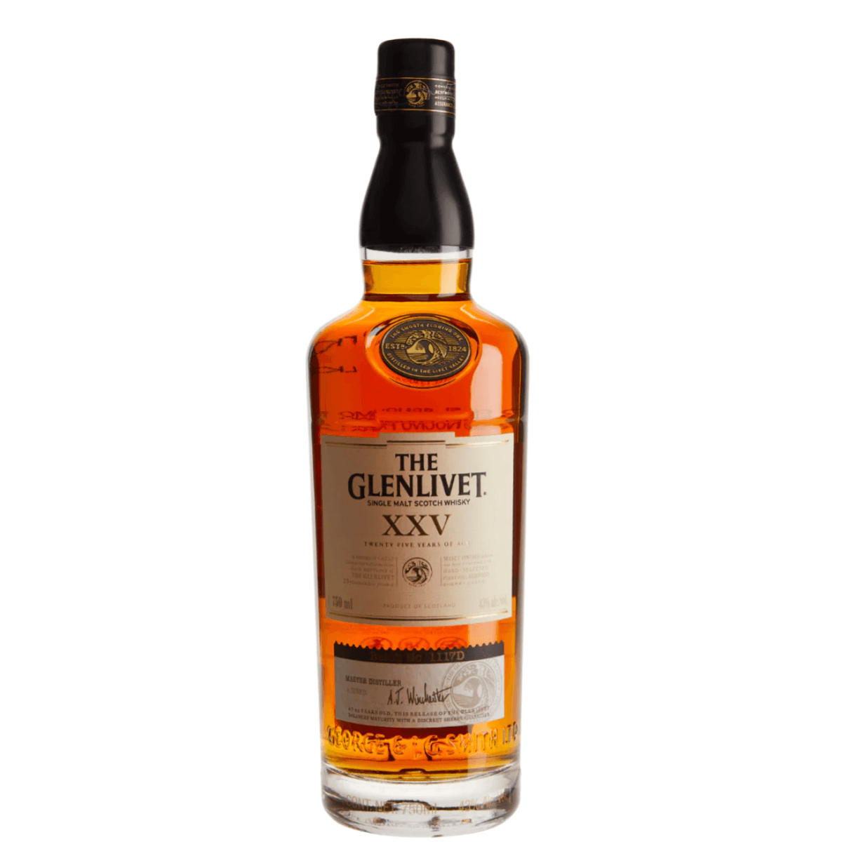 Glenlivet 25yr Scotch 750ml