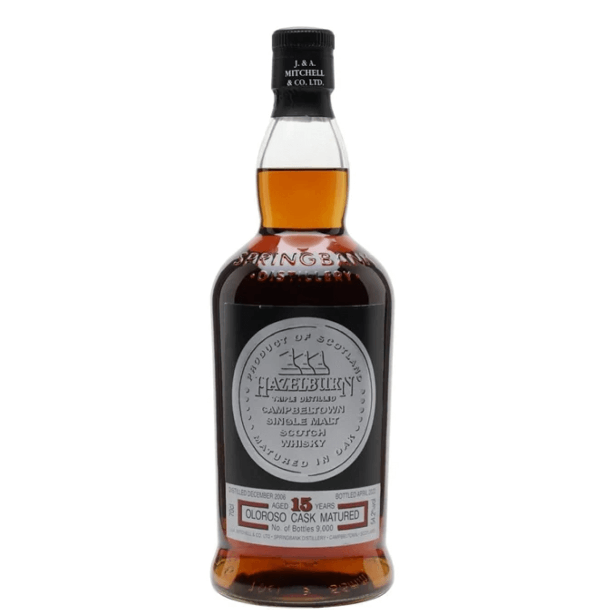 Hazelburn 15YR Single Malt Scotch 750ml