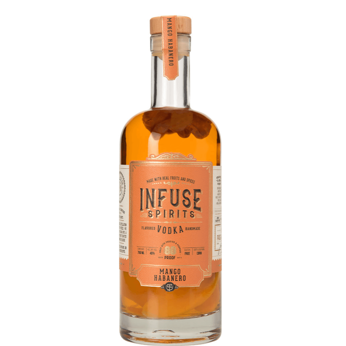 Infuse Spirits Mango Habanero Vodka 750ml