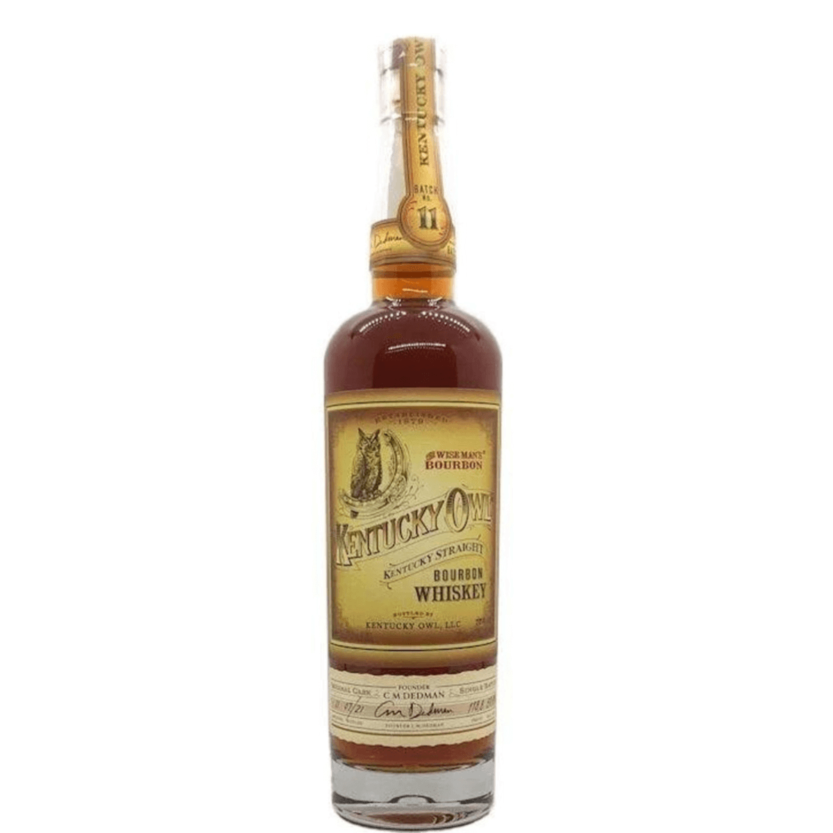 Kentucky Owl Bourbon Batch