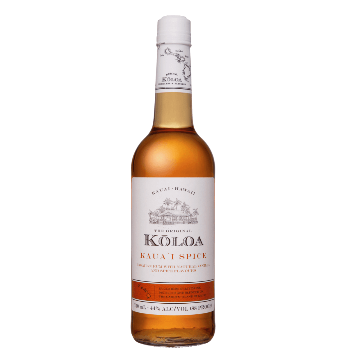 Koloa Hawaii Spiced Rum 750ml
