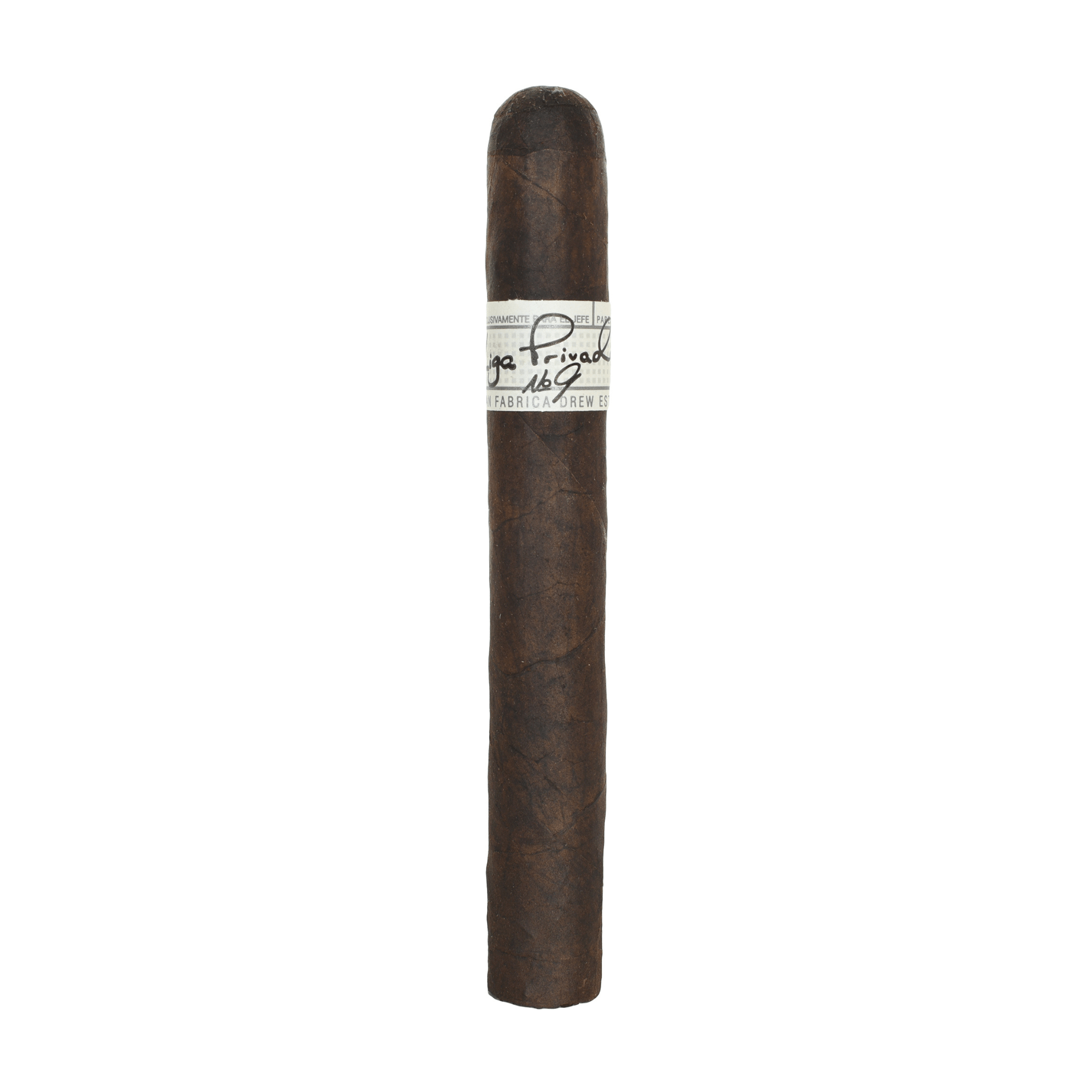 Liga Privada No. 9 Toro cigar with Connecticut Broadleaf Oscuro wrapper, known for rich cocoa, espresso, leather, and black pepper flavors.