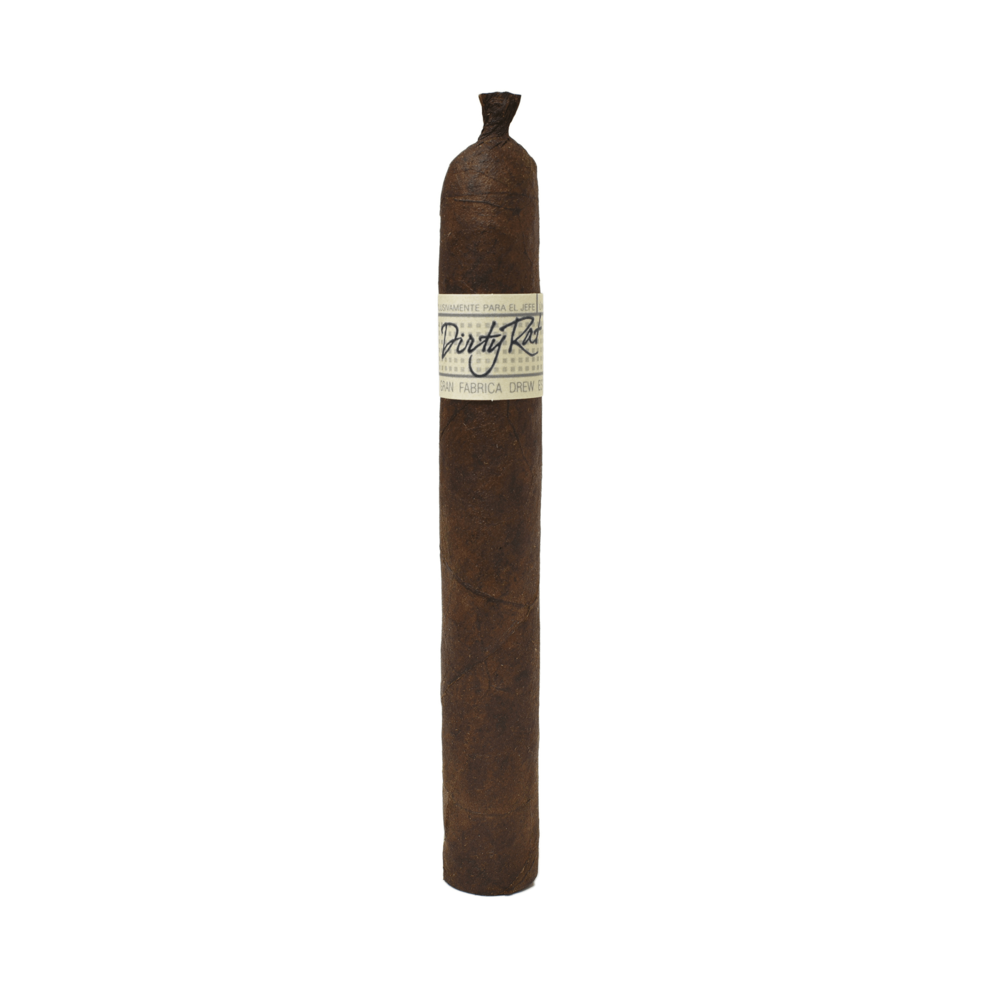 Liga Privada Unico Dirty Rat cigar with a dark Connecticut Broadleaf wrapper, offering bold flavors like dark chocolate and espresso.