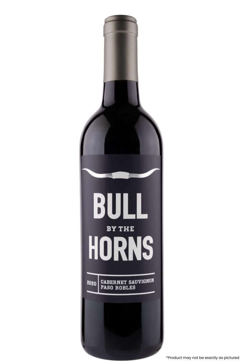 McPrice Myers Bull by the Horns Cabernet Sauvignon 2021, 750ml bottle from Paso Robles, rich with black currant and licorice notes.