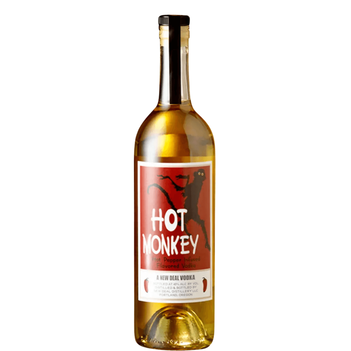 New Deal Hot Monkey Pepper Vodka 750ml