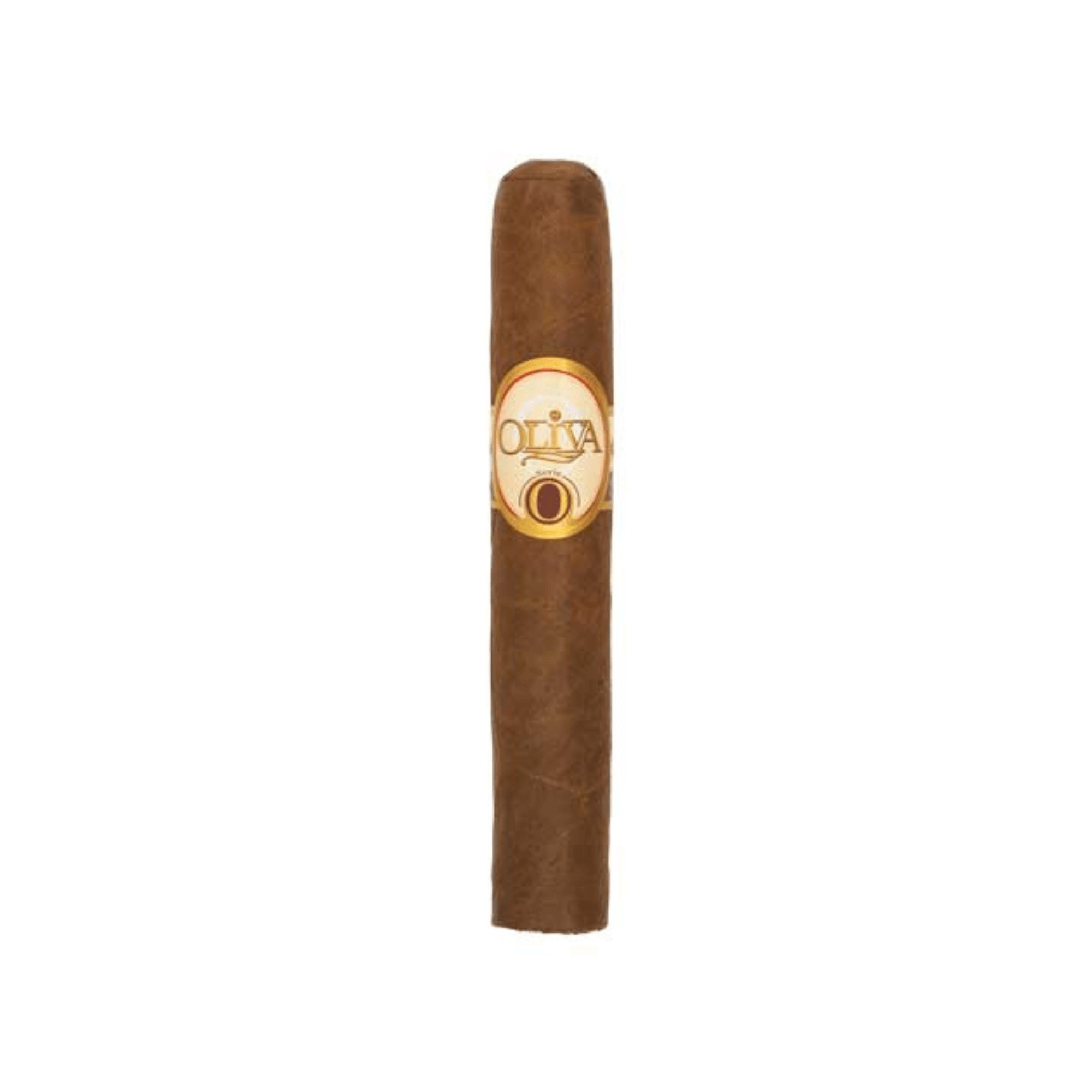 Oliva Serie O Robusto cigar with Nicaraguan sun-grown Habano wrapper, showcasing premium Nicaraguan tobacco craftsmanship.