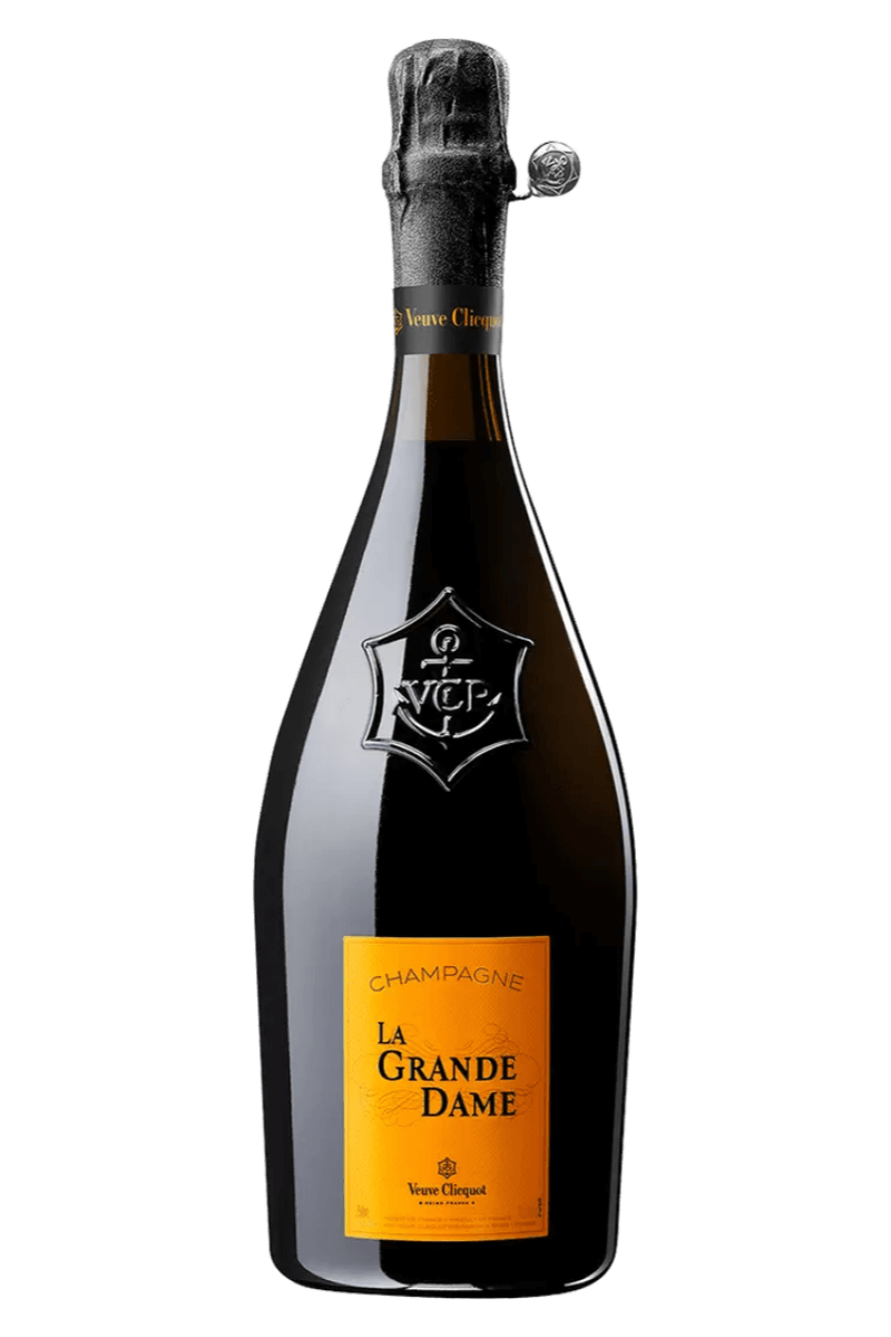 Varietal: Champagne
Region: Champagne
Country: France
Size: 750 ml
Notes: Champagne, France- La Grande Dame pays homage to a very great lady in the Champagne world, Madame Clicquot. Smooth and silky in the mouth, with considerable substance and structure. A remarkable balance, with a fresh, harmonious finish and a unique aromatic aftertaste.