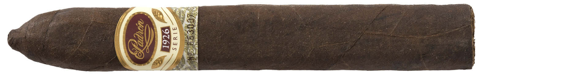Padron 1926 No. 2 Natural cigar, Nicaraguan sun-grown wrapper, full strength, rich flavors of cocoa, espresso, cedar, black pepper.