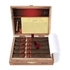 Open box of Padron Family Reserve No. 85 Maduro cigars, 10-count, showcasing Nicaraguan Maduro wrapper and luxurious design.