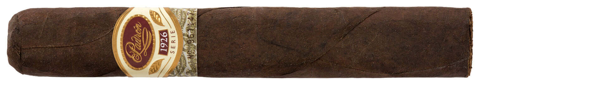 Padron 1926 No.9 Maduro Robusto Extra cigar with Nicaraguan Maduro wrapper, offering full strength and complex chocolate and espresso flavors.