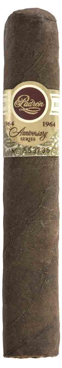 Padron 1964 Soberano Natural cigar with Nicaraguan wrapper, robusto size, offering cedar and cocoa notes, medium to full strength.