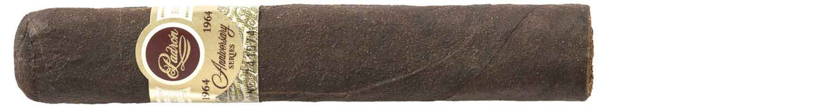 Padron 1964 Toro Maduro cigar with dark Nicaraguan wrapper, featured in a 25-count box, offering a blend of chocolate, espresso, and spices.