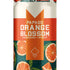 Papago Orange Blossom 12oz can with citrus and vanilla aroma, brewed by Huss Brewing, showcasing vibrant orange design.