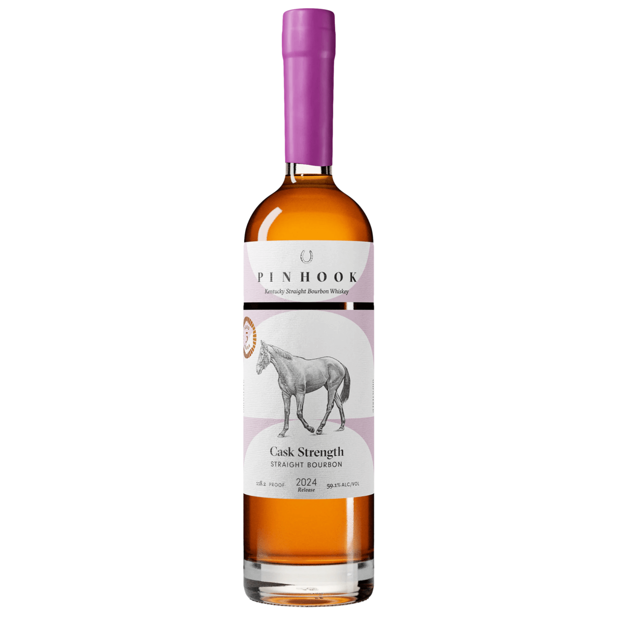 Pinhook 5yr Cask Strength Bourbon 750ml