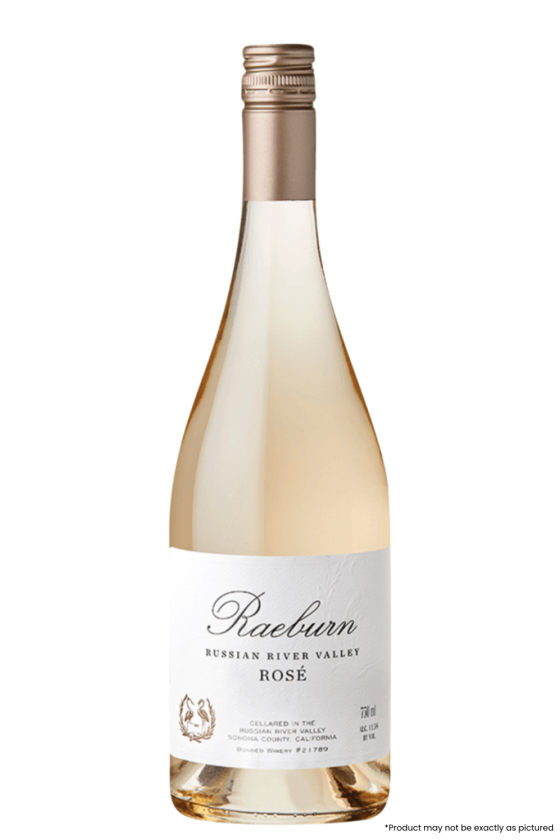 Type: Rose Wine
Varietal: Red Blend
Region: Russian River Valley, CA
Country: USA
Size: 750ml
ABV: 13.5%
Notes: Raeburn RRV Rose 2018 66% Zinfandel, 26% Pinot Noir, and 8% Grenache crafted in a Provençal style, and fermented in stainless steel tanks. Light rose in color, Raeburn Russian River Valley Rosé begins with light floral and raspberry aromas. The palate is marked with lush flavors of strawberry and guava followed with a luxurious yet light finish.