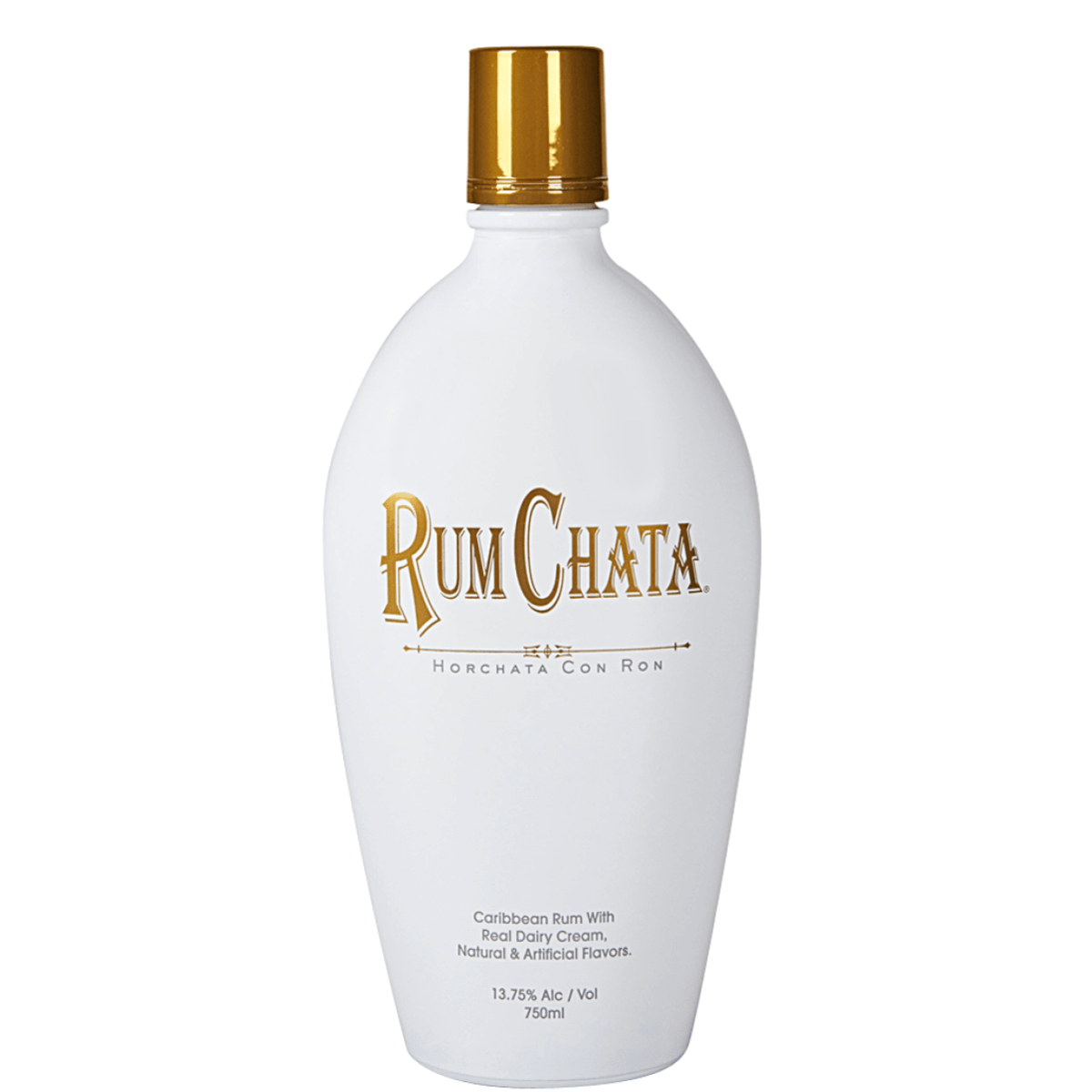 RumChata 750ml cream liqueur bottle with Caribbean rum and horchata spices, 13.75% ABV, perfect for lively gatherings.