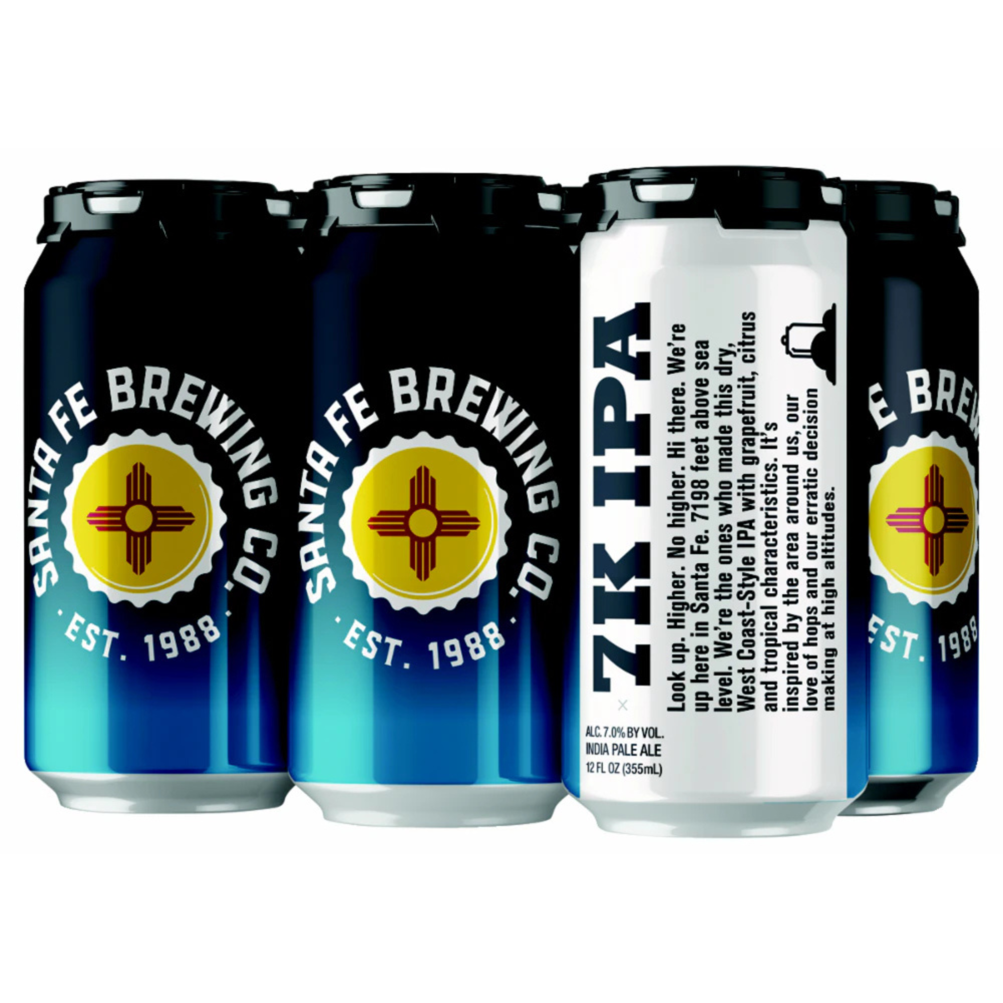 Santa Fe 7k IPA 6 Pack | 12oz Cans