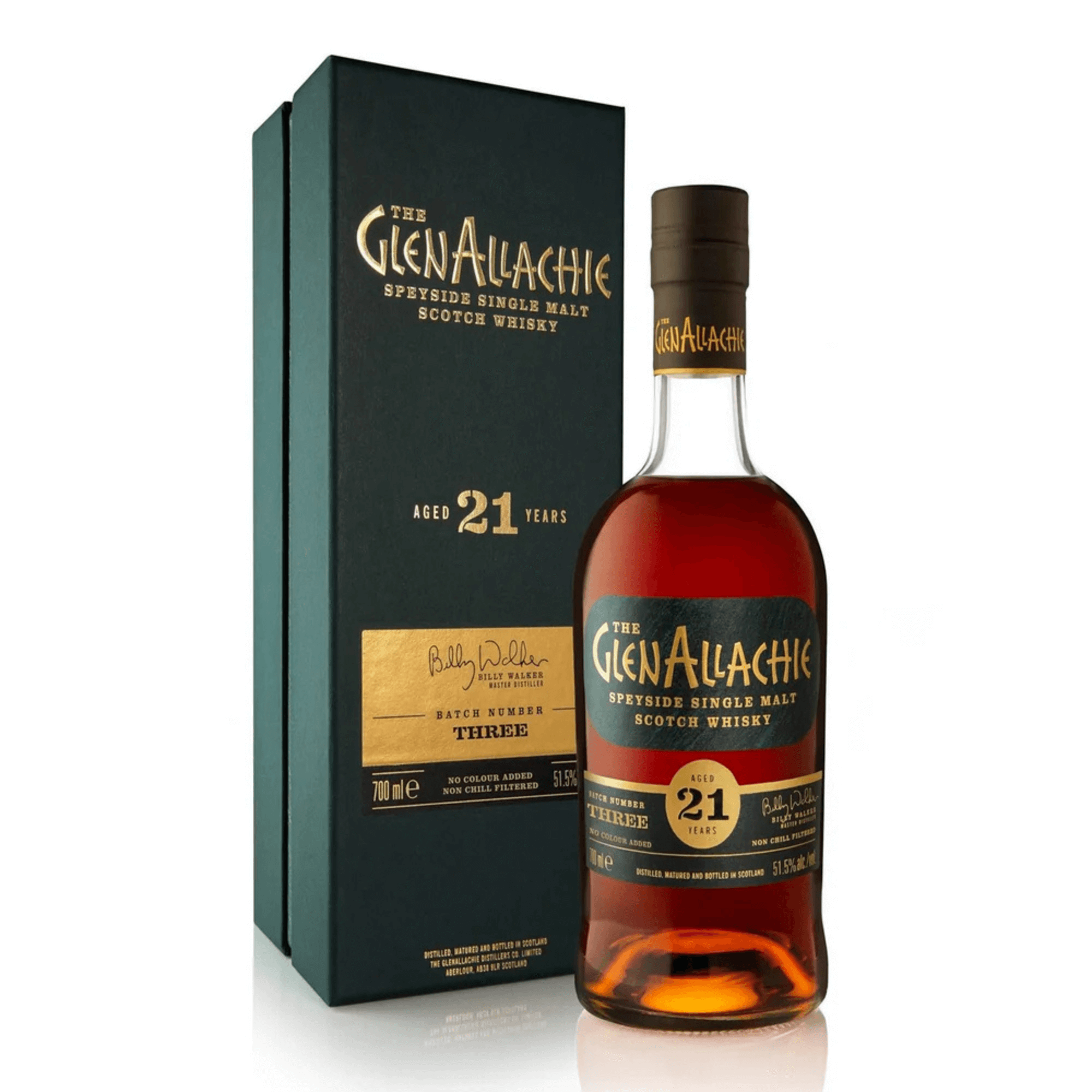GlenAllachie 21YR Single Malt Scotch Batch