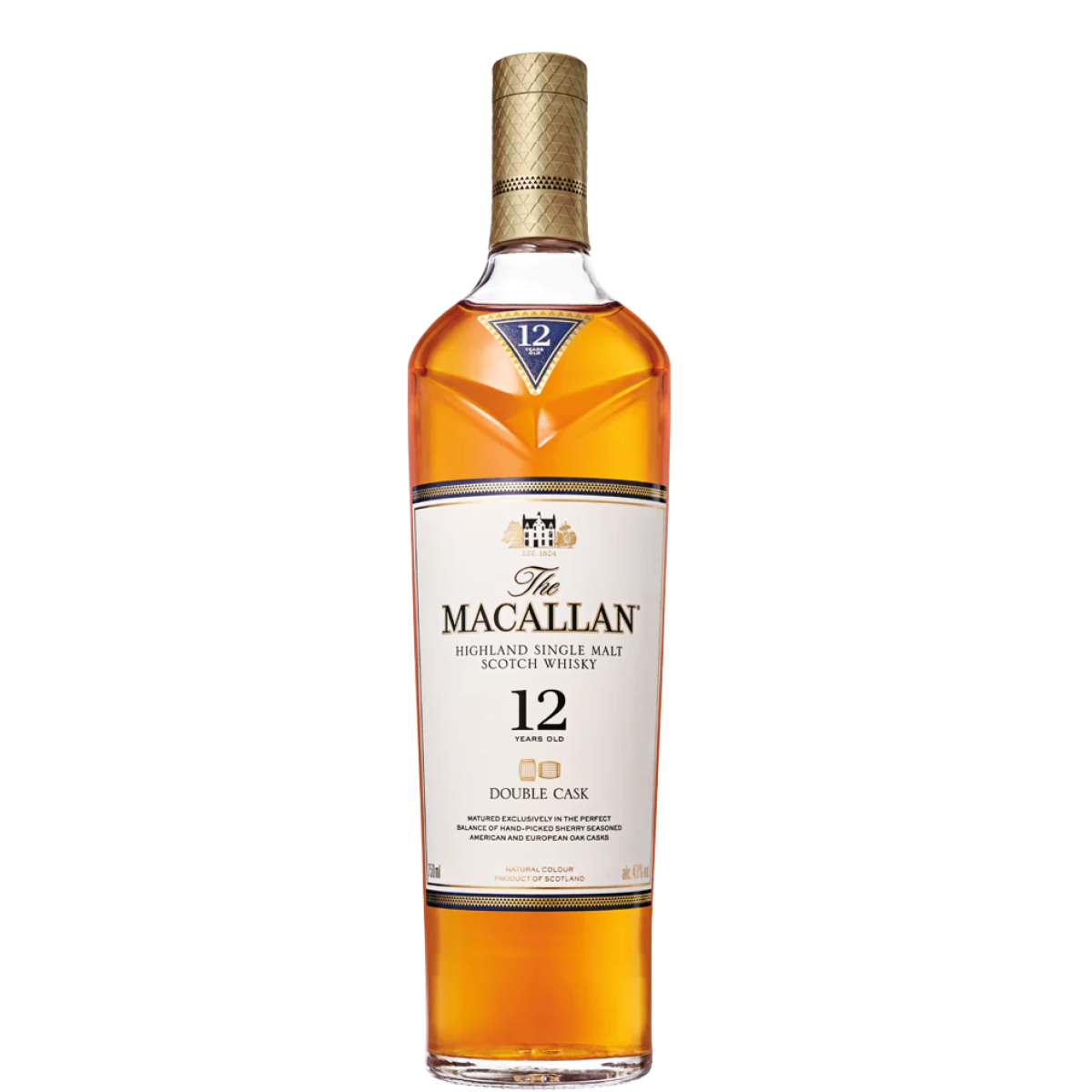 The Macallan Sherry Cask 12YR Single Malt 750ml